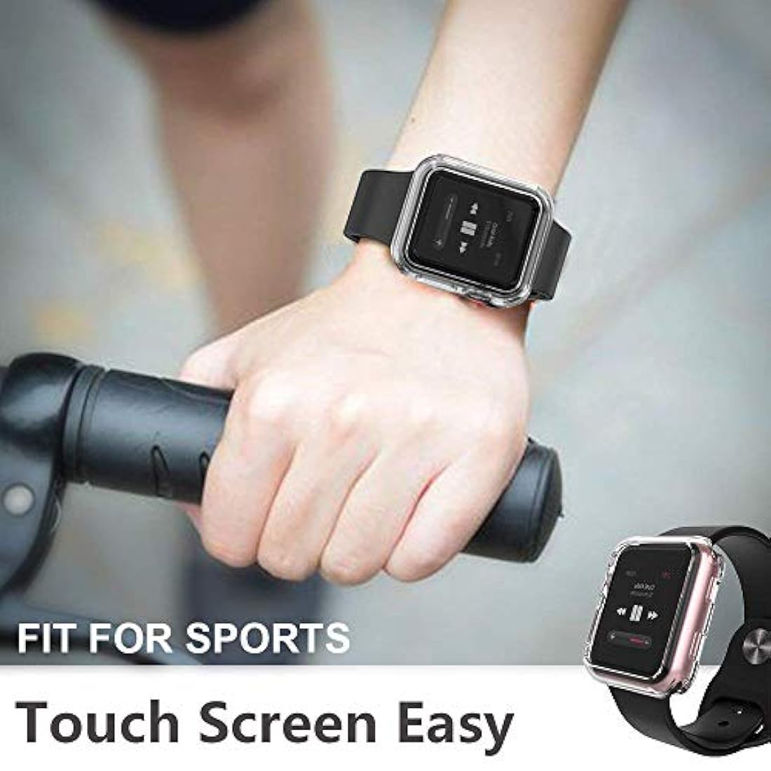 Funda para Apple Watch transparente