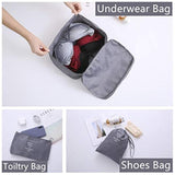 bolsas de viaje, set de cubos de embalaje para viaje