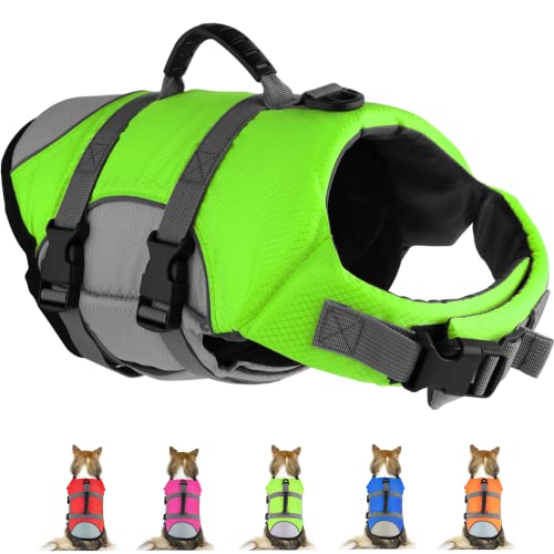 Chaleco salvavidas para perro, reflectante y ajustable