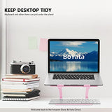 Soporte ergonómico ajustable de laptop, Rosa ‎N19 PINK BoYata