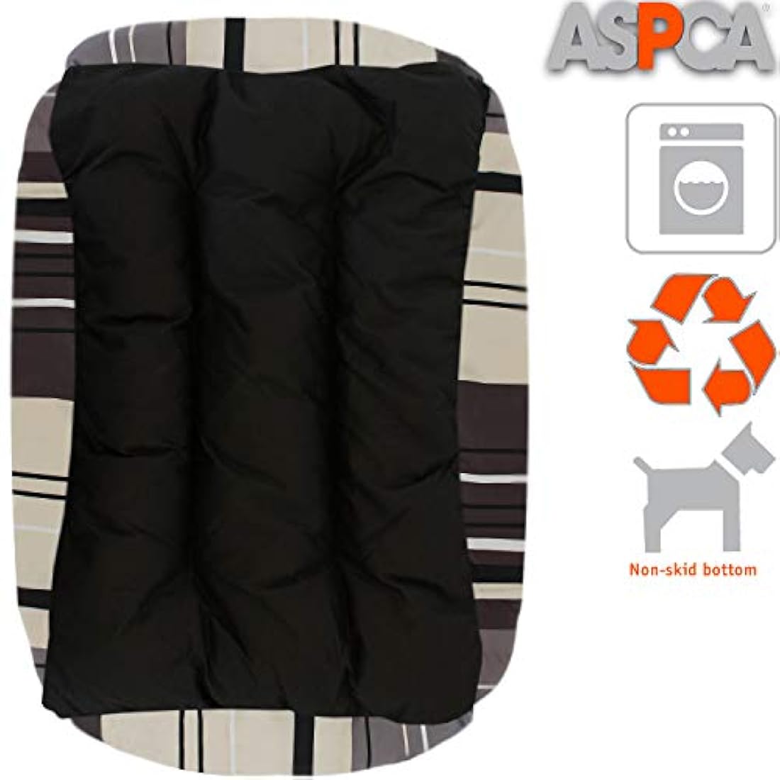 Cama para perros ASPCA Microtech, para mascotas pequeñas y medianas