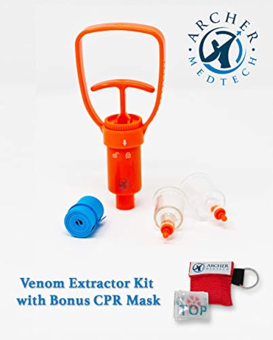 Ven-Ex - Kit de picadura de serpiente, abeja, suministros