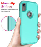 Diverbox for iPhone Xr Case [Shockproof] [Dropproof] [Dust-Proof],Heavy Duty Protection Phone Case Cover for Apple iPhone XR (Teal)