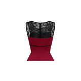 Vestido de cóctel para mujer estilo vintage talla L