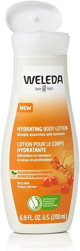 Loción corporal hidratante de espino amarillo Weleda