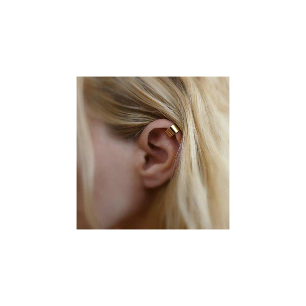 Aretes de acero inoxidable a presión para mujer 8 pares