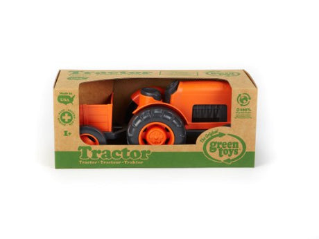 Vehículo Tractor Green Toys, Naranja