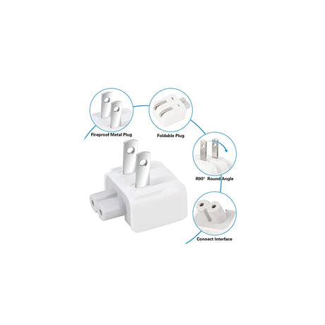 Cargadores de pared para Mac AC Duckhead 2 piezas