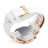 Top Plaza Fashion-Reloj analógico para mujer,correa de piel