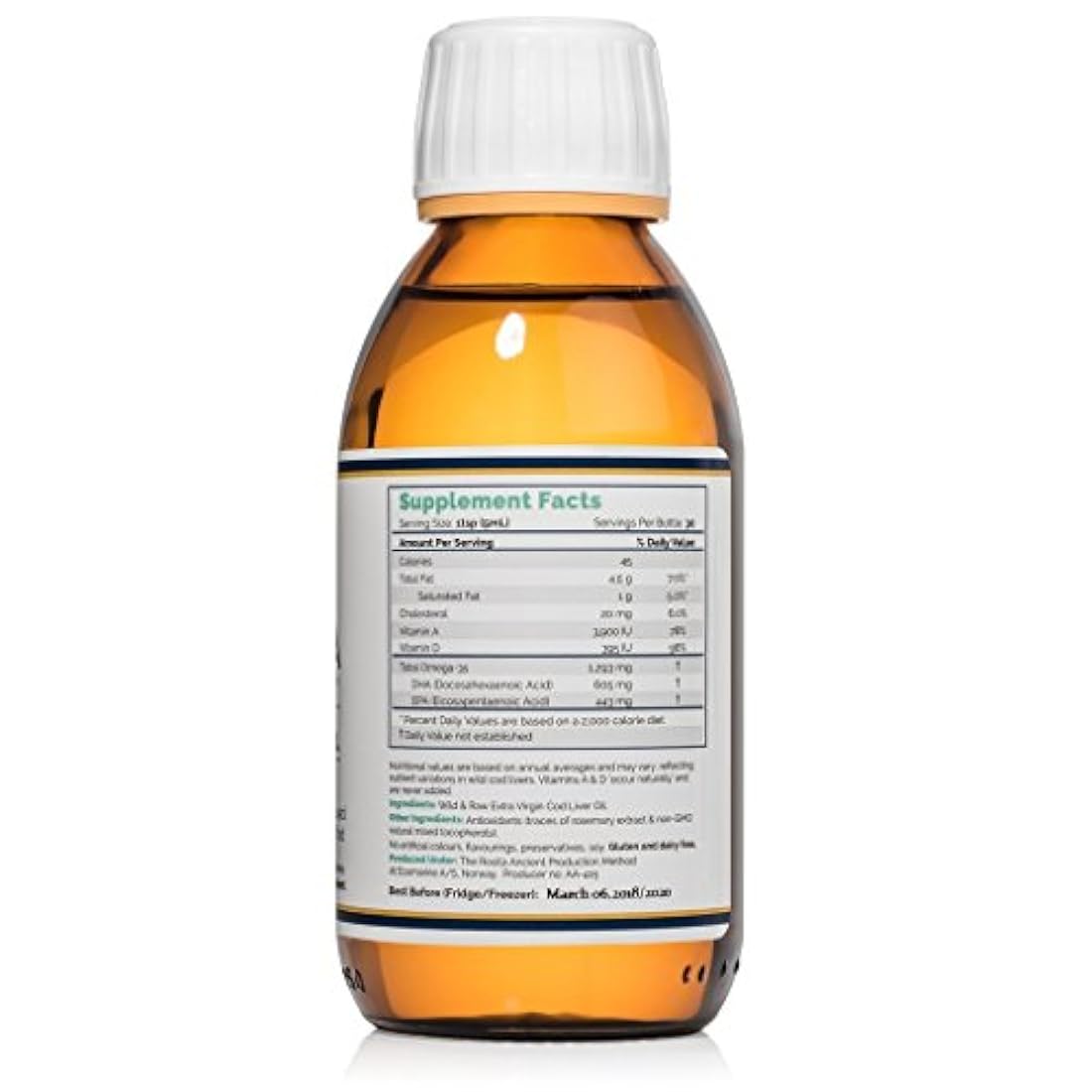 Aceite Líquido de higado de bacalao