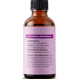 Aceite esencial de lavanda pura para la piel y el cabello