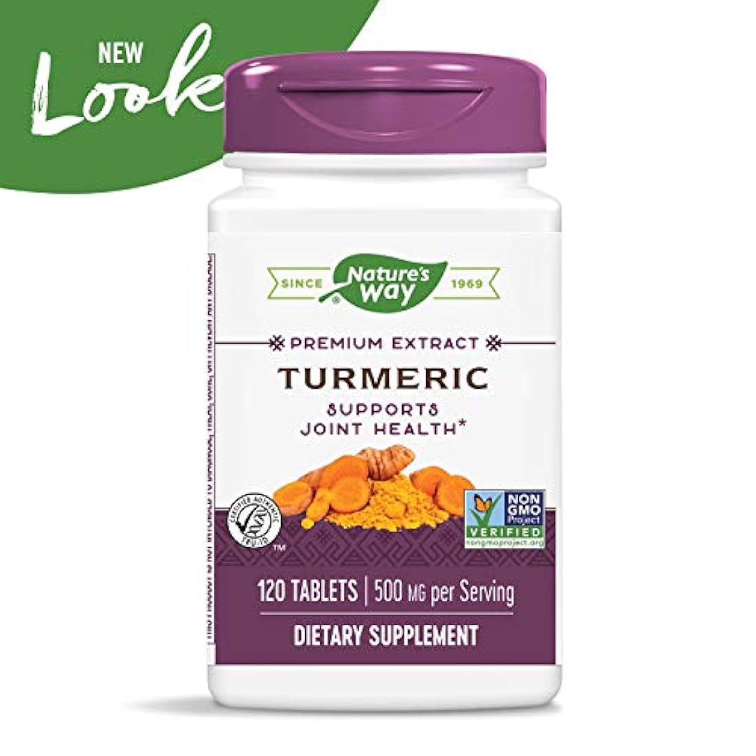 Extracto de cúrcuma Premium de Nature's Way, 500 mg