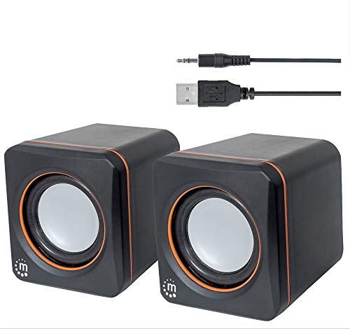 Sistema de altavoces estéreo alimentado por USB Manhattan