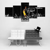 TUMOVO 5 piezas NBA imágenes en lienzo