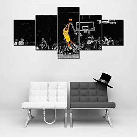 TUMOVO 5 piezas NBA imágenes en lienzo