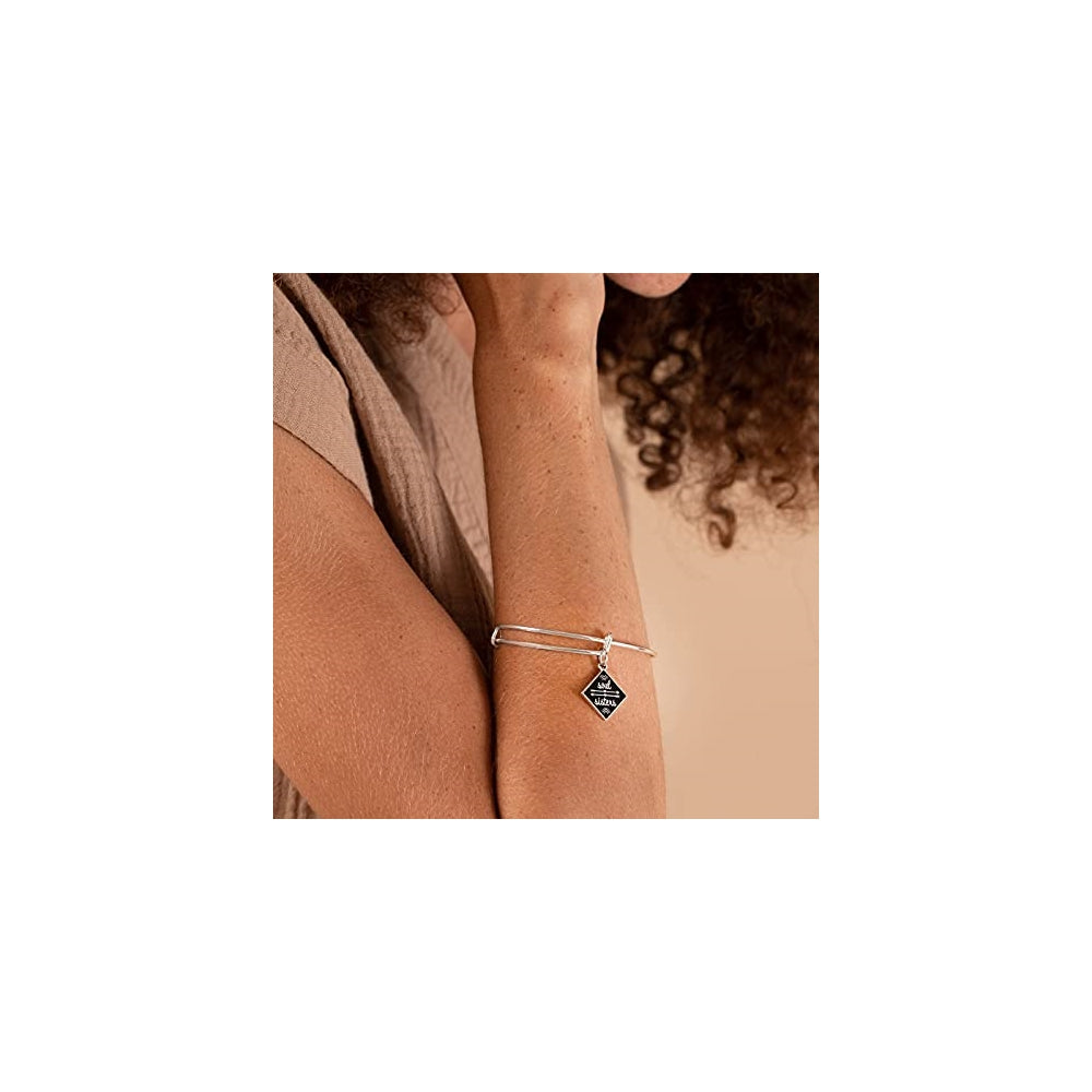 Pulseras y tobilleras inspiradora con dije