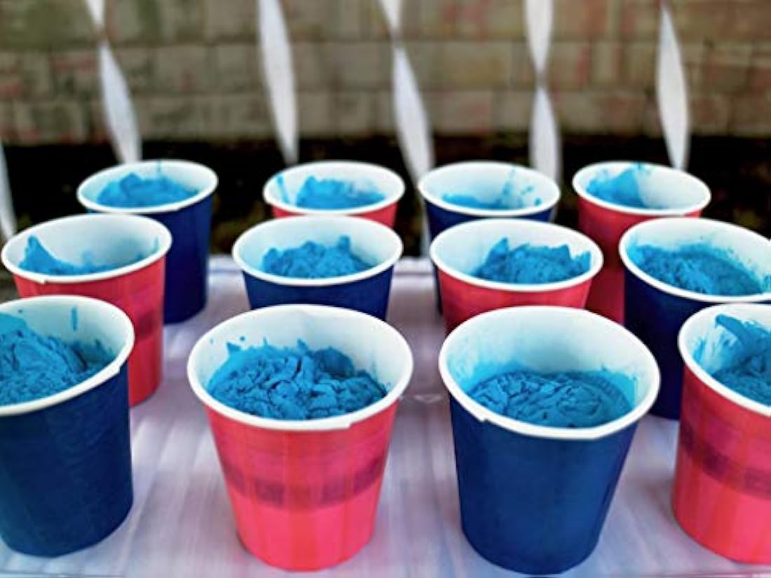 Polvo de color azul de 10 libras perfecto para quemaduras