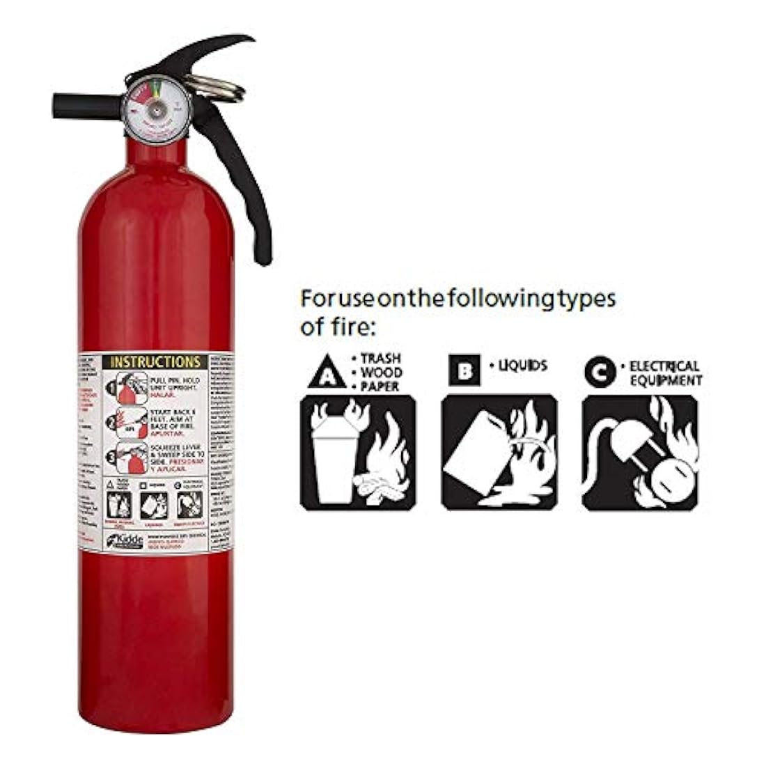 Extintor de incendio Kidde FA110 multiuso, FA110