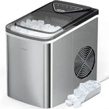 Máquina de Hielo Silonn, 9 Cubos en 6 Min, Autolimpiante