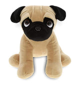 Peluche de perro para niños color marrón. Puzzled Inc