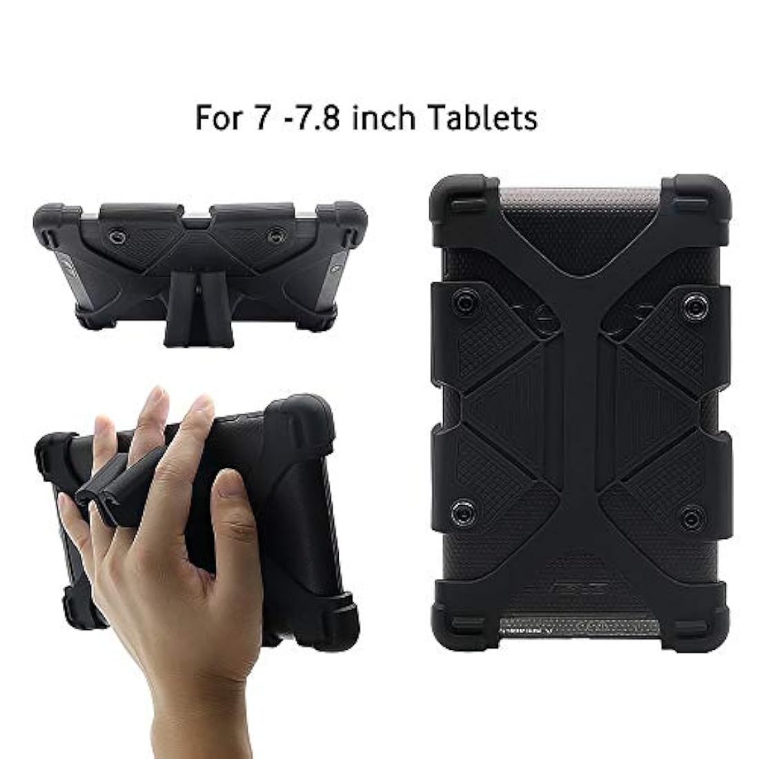 Funda universal de silicona a prueba de golpes de 7 pulgadas
