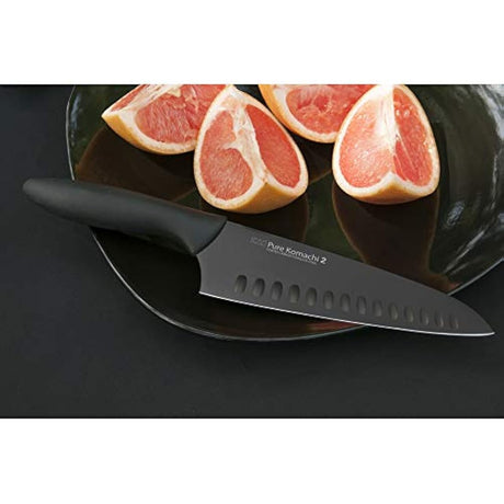 Kai Pure Komachi 2 Cuchillo de cocina color negro