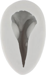 Molde de Silicona Calavera Cuervo para Decorar Pasteles - Halloween