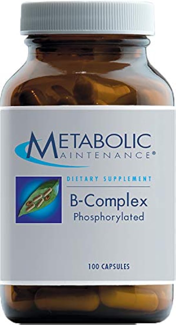Mantenimiento metabólico, B-Complex, phosphorylated, 100 Cápsulas, 100, 1, 1