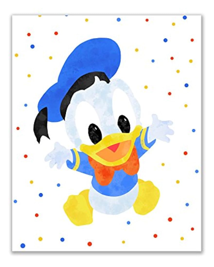 Juego de 4 fotos de Mickey Mouse (8 x 10 pulgadas)