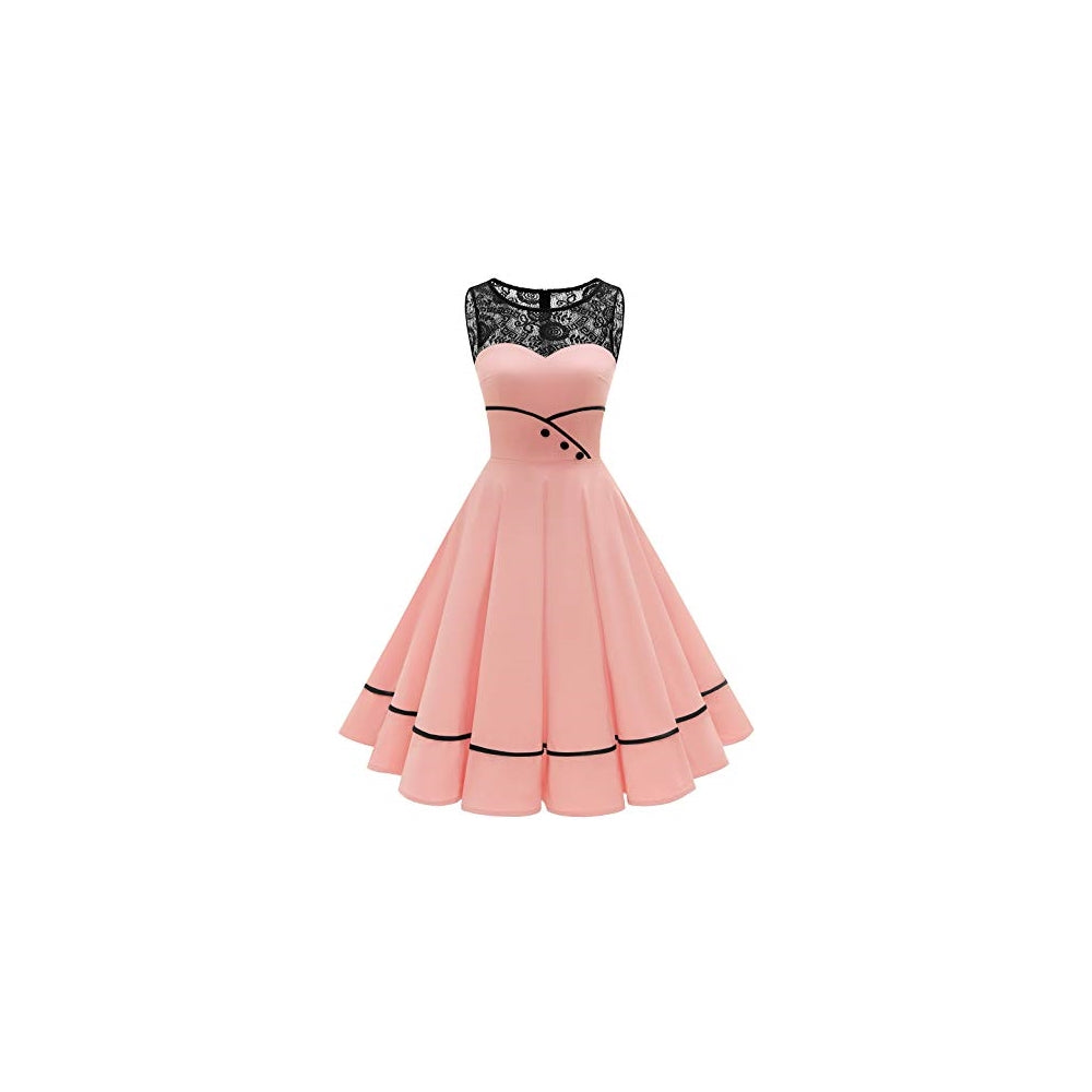 Disfraz Vestido estilo vintage de los años 50 talla S
