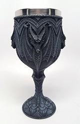 PTC Taza de vino, diseño de dragón medieval de 6,75