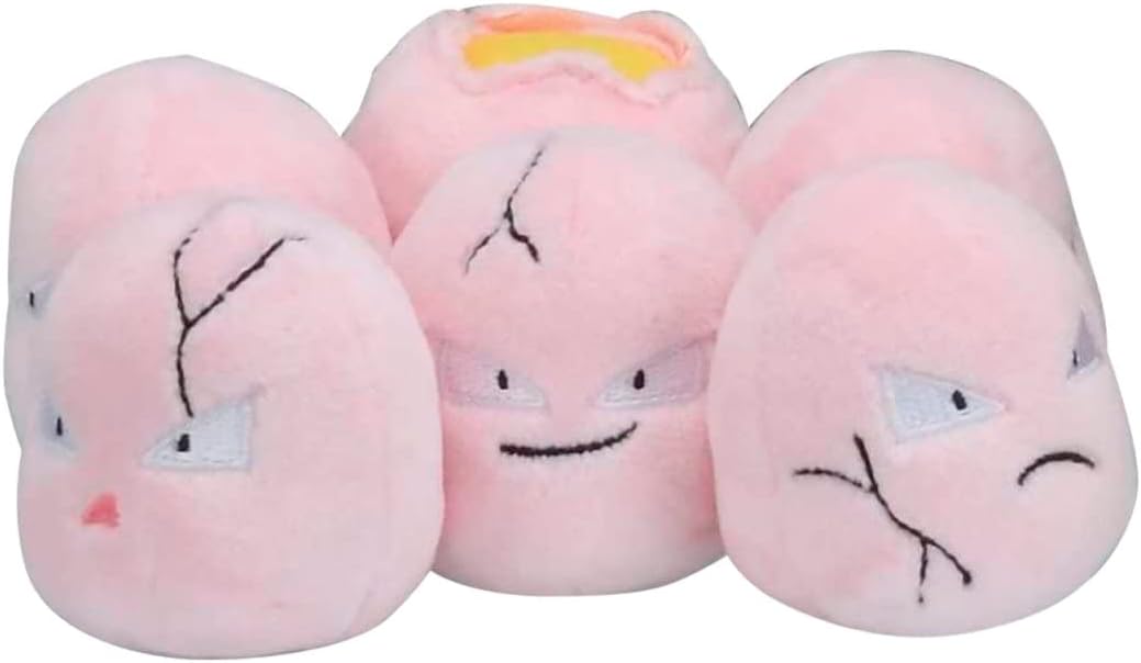 Pokémon Center: Exeggcute Sitting Cuties Felpa, 5 ¼ pulgadas