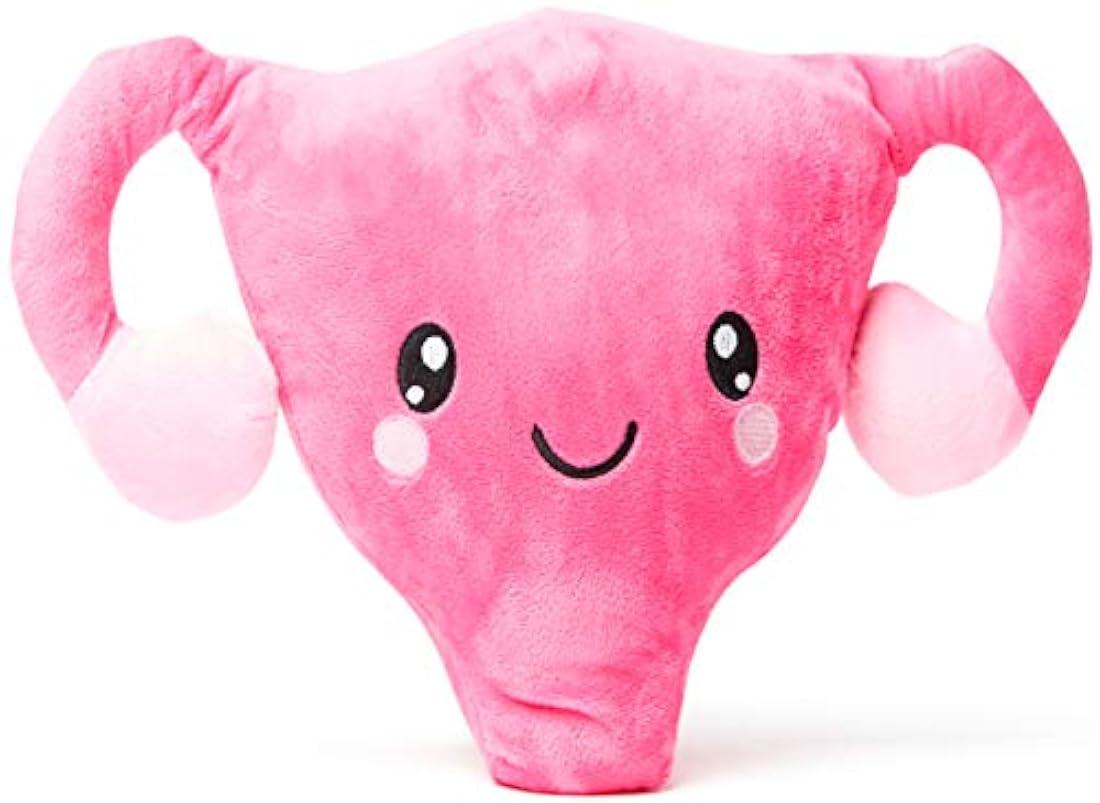 Peluche diseño de Uterus Rosa, Nerdbugs