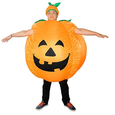 Disfraces - Disfraz de calabaza inflable para Halloween