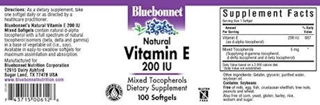 Vitamina E 200 UI, 743715006126, 1
