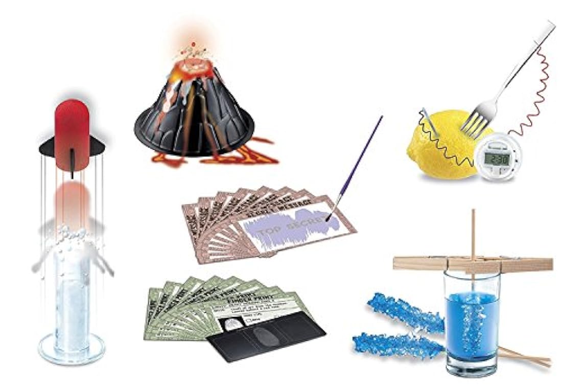 Kit de ciencia de cocina de 13.1 ft, experimento de química