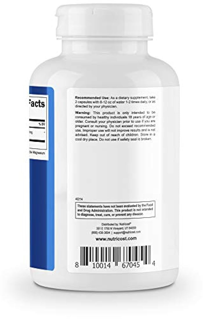 Nutricost canela (Ceylon canela) 1,200 mg porción