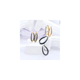 Aretes colgantes de plata con varilla para mujeres