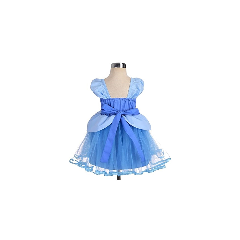 Disfraz de princesa para niñas de color azul talla 2T