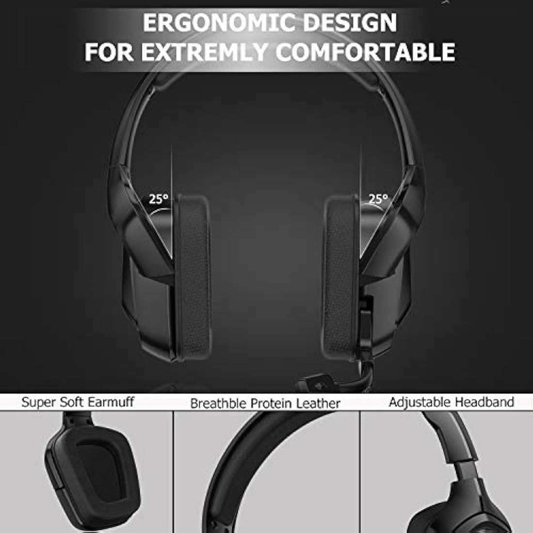 Audífonos para Xbox One, PS4, Switch and PC