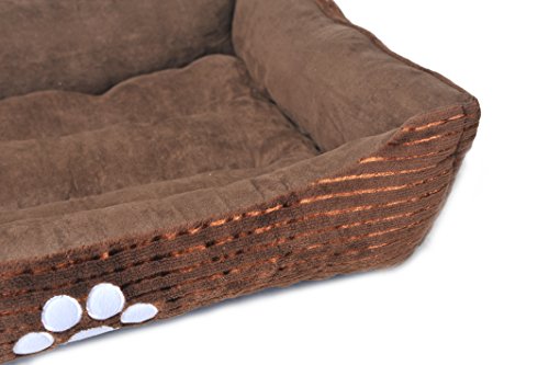 HappyCare Textiles Rectángulo rectangular Cama para mascotas