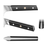Acero Forjado Pelar de 2.75 pulgadas Cuchillo y madera
