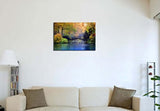 Moderno lienzo pintado arte de pared