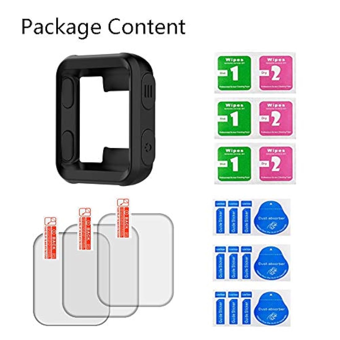 Protector de pantalla para reloj (3 unidades) compatible