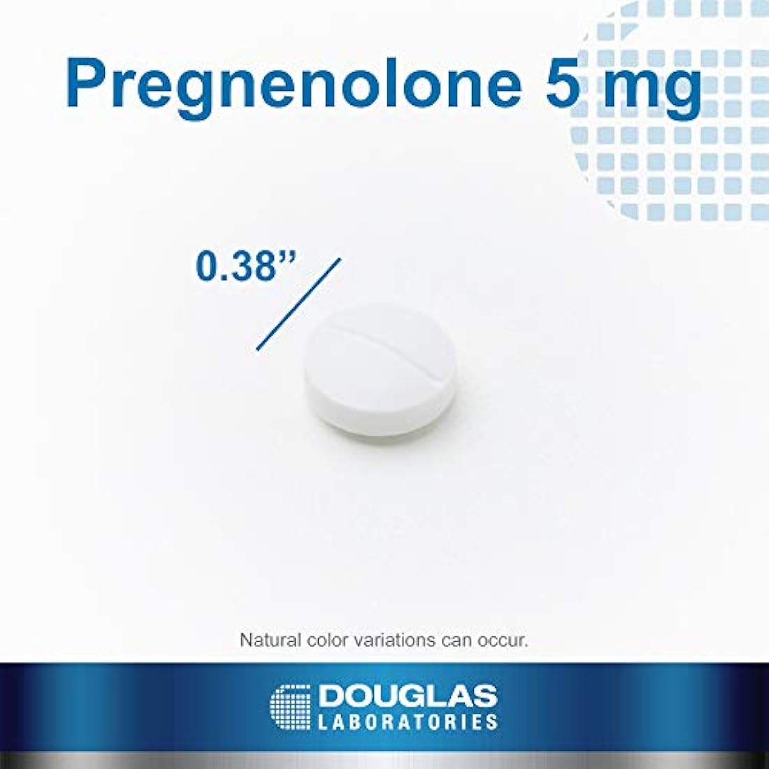 Pregnenolona 5 mg. - Apoya el cerebro y el sistema nervioso
