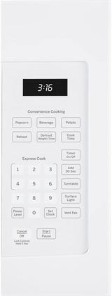 Microondas GE 1.6 Cu. Ft. Sobremesa JVM3160DFWW - Paquete CPS 2 Años