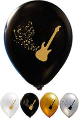 Globos para guitarra – 2 caras de látex colorido de 12.0 in