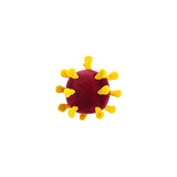Peluche COVID-19  felpa suave con las proteínas del virus