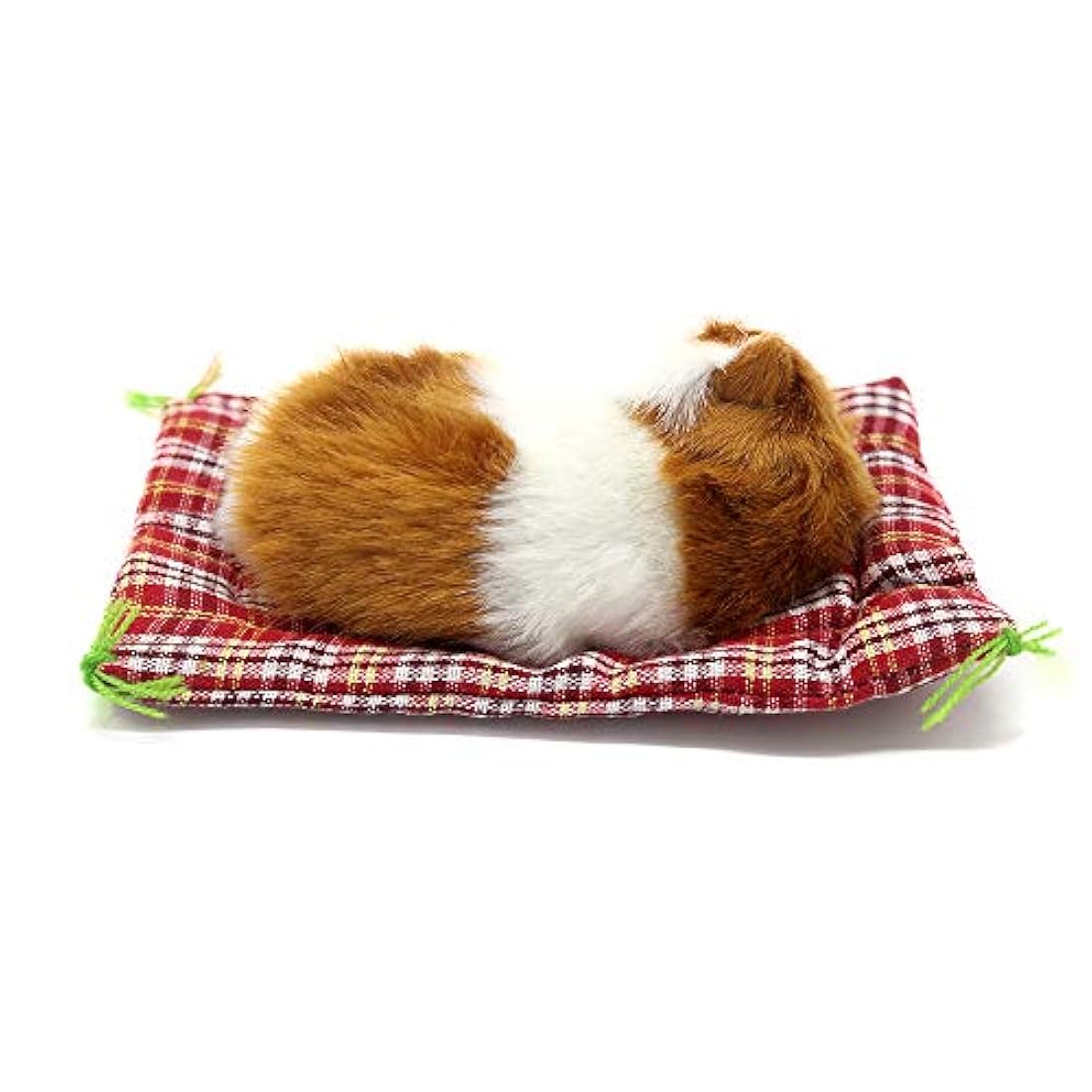 Peluche de felpa diseño de gato marrón con manta. Coolayoung