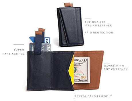 The Frenchie Co. | La cartera de cuero italiano de calidad